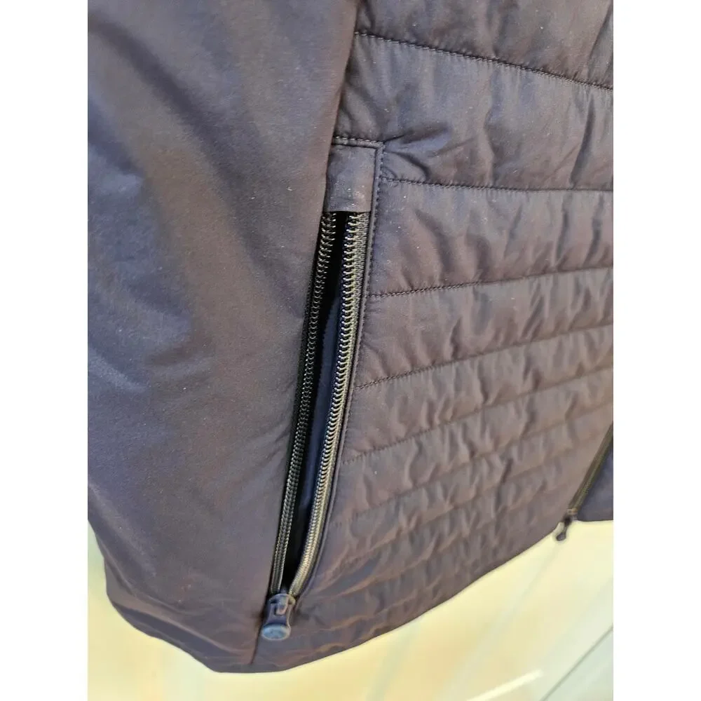 Greyson Men's XXL Navy Quilted Golf Vest Full Zip Insulated McKinnie Green 2022